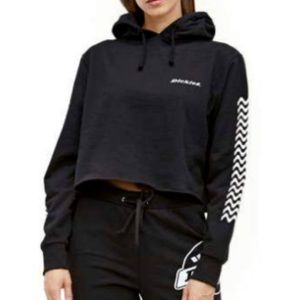 NEW Dickies Tread Sleeve Cropped Hoodie